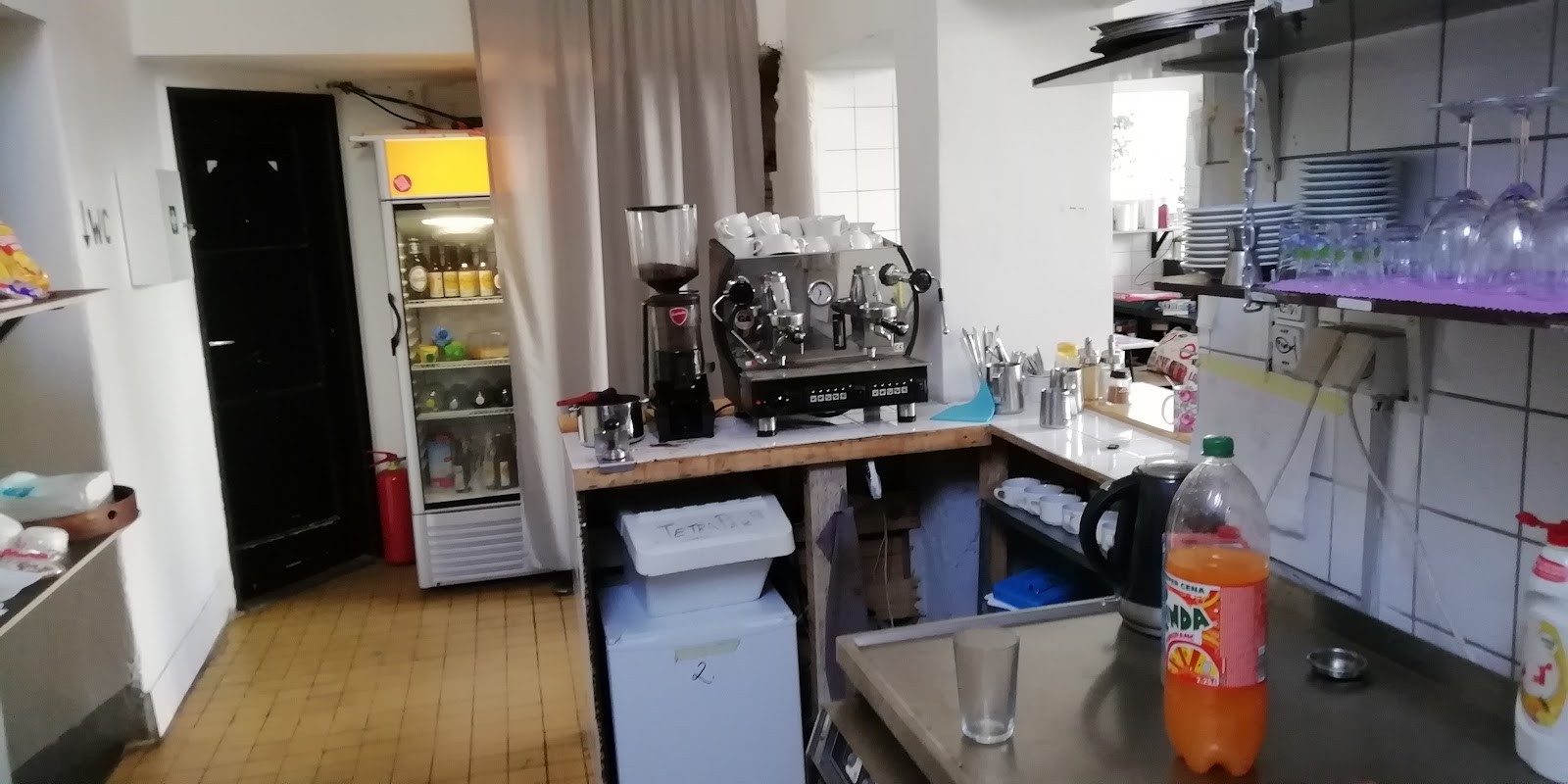 Little Eden community center and a café: the place