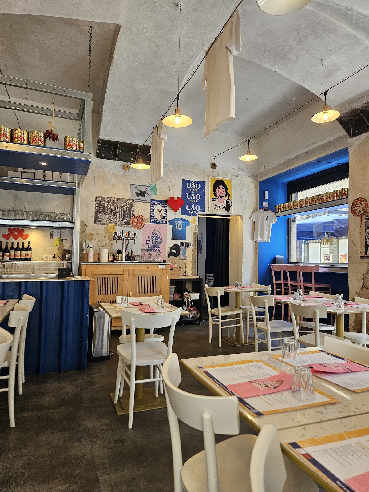 Uáo Pizza: the place