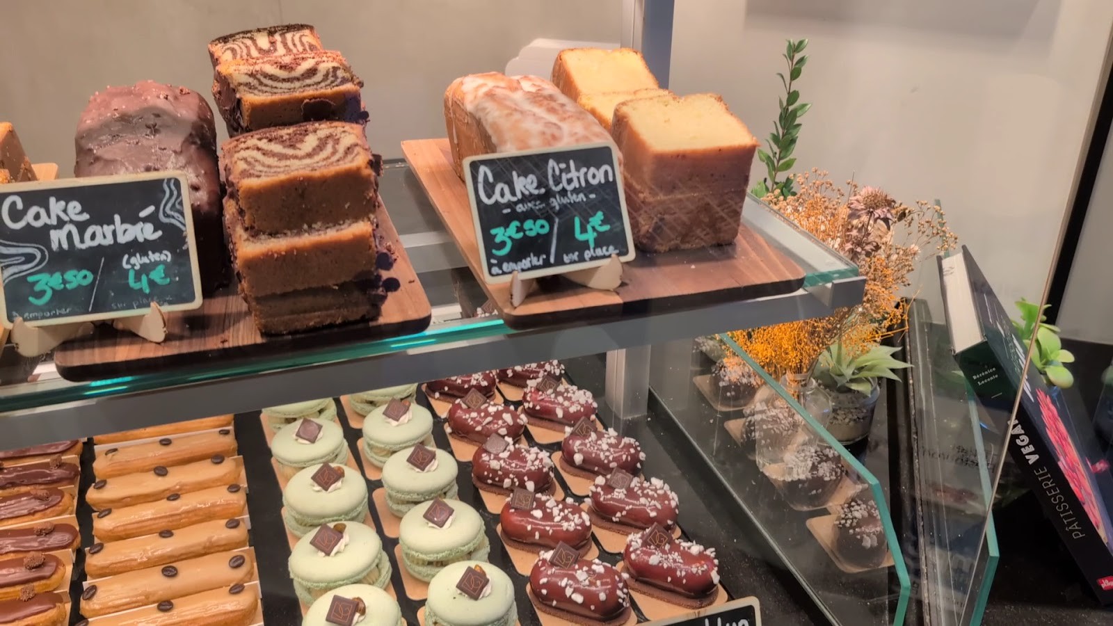 VG Pâtisserie: food & drinks