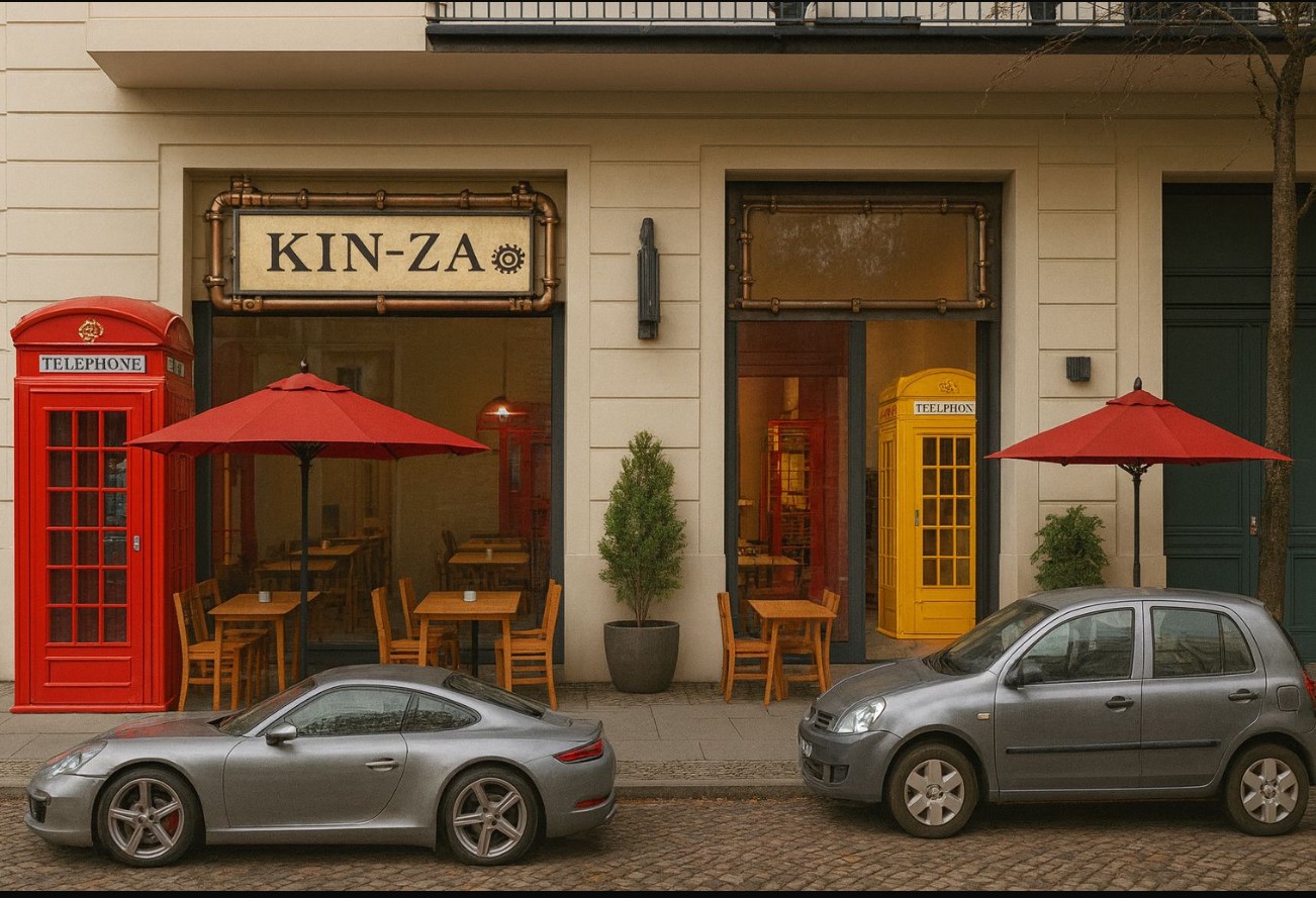 Kin Za Georgian Restaurant Cafe Bar Lunch Coktails Karaoke Event Magic: the place