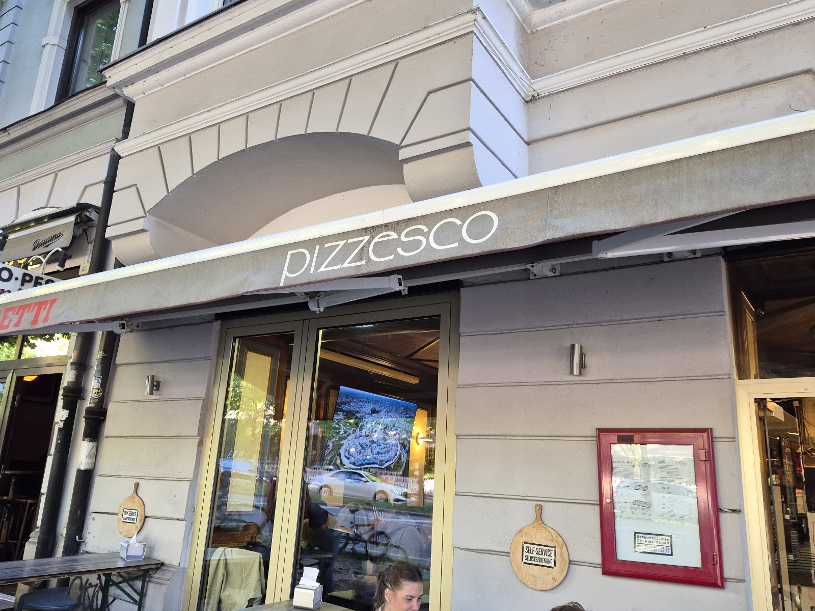 Pizzesco: the place