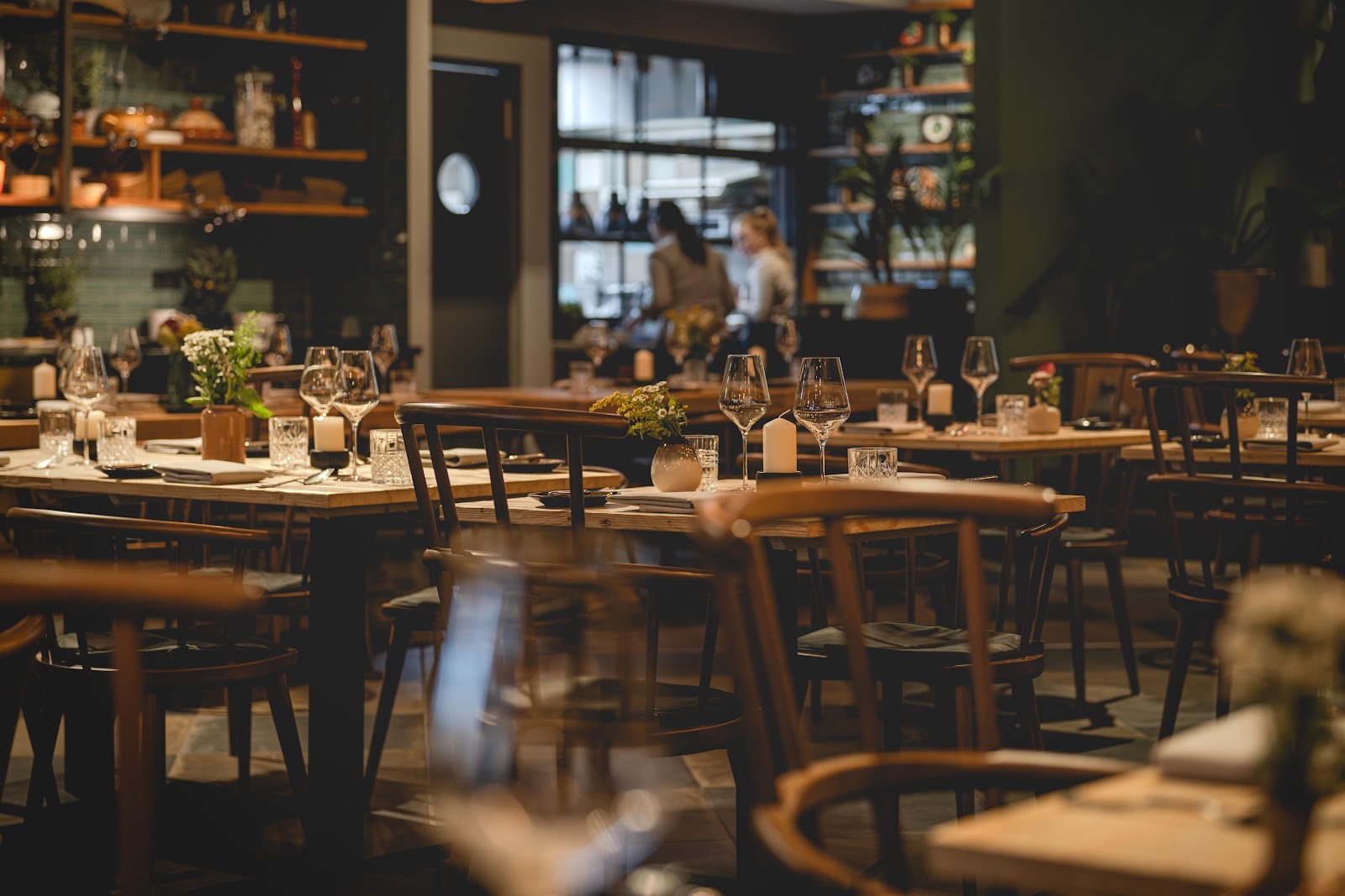 Restaurant & Bar im PIERDREI HOTEL: the place
