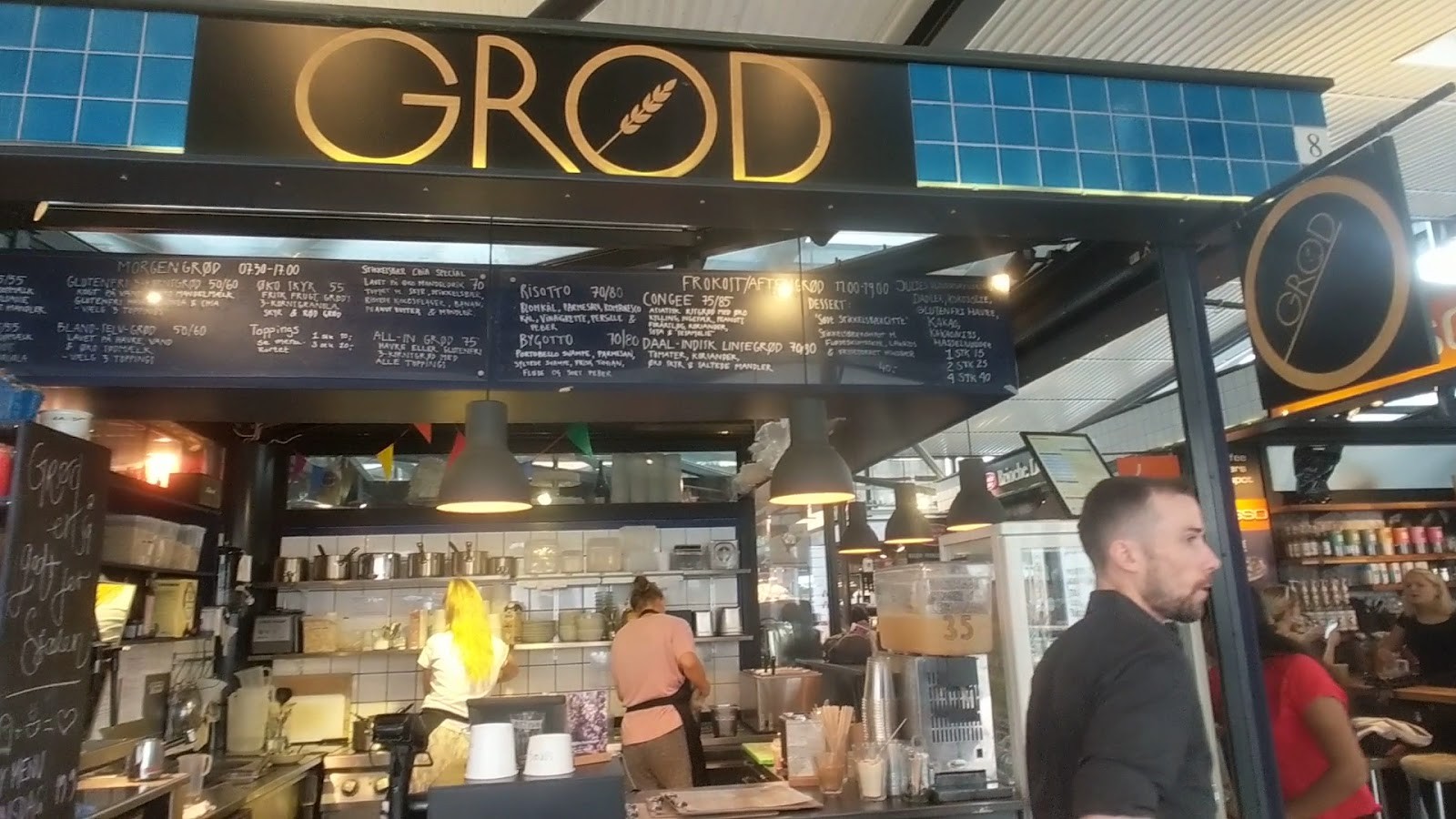 Grød -Torvehallerne: the place