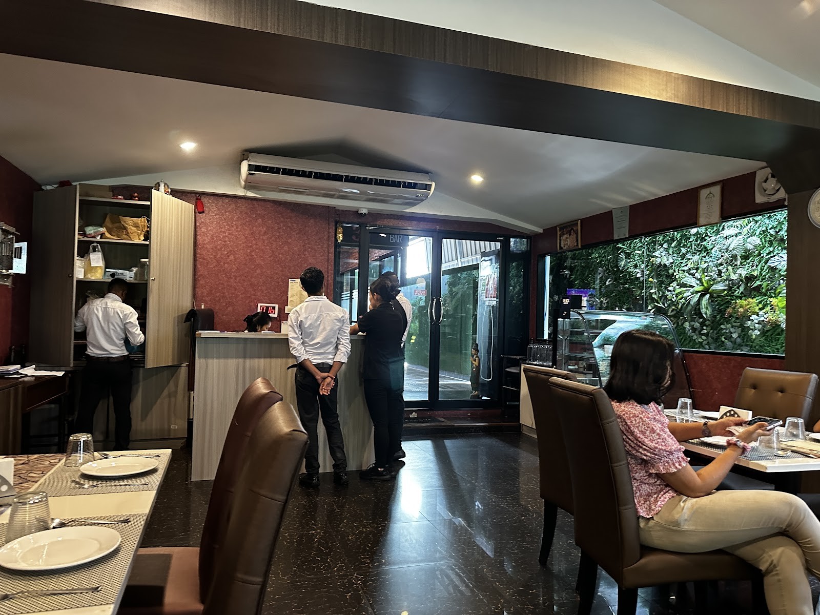 Vrindavan - Indian, Vegetarian Restaurant in Bangkok, Thailand: the place