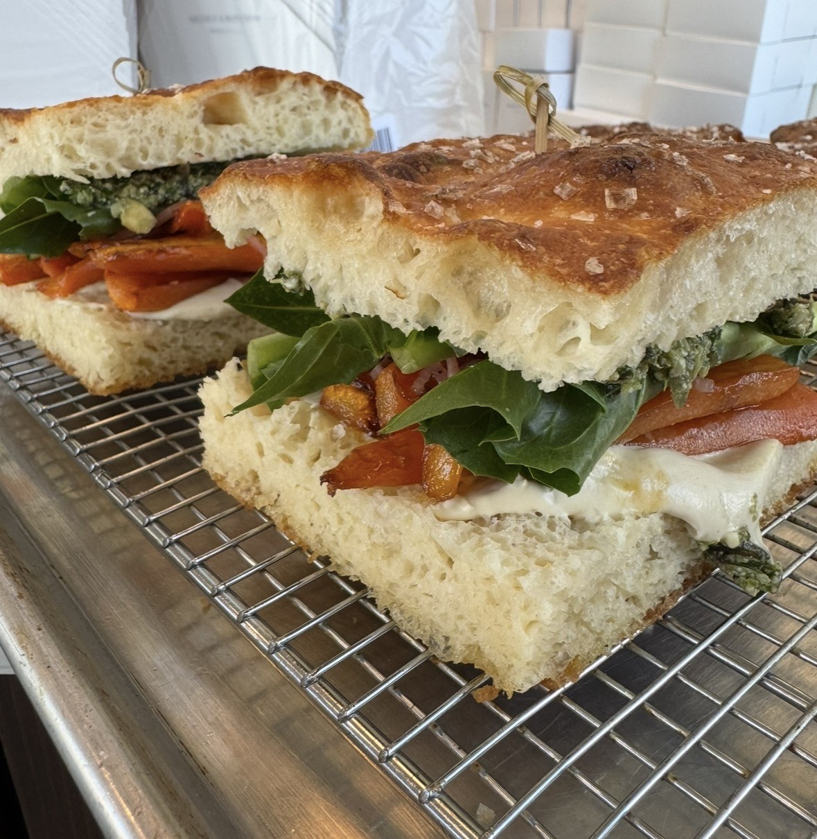Orange & Blossom Patisserie: food & drinks