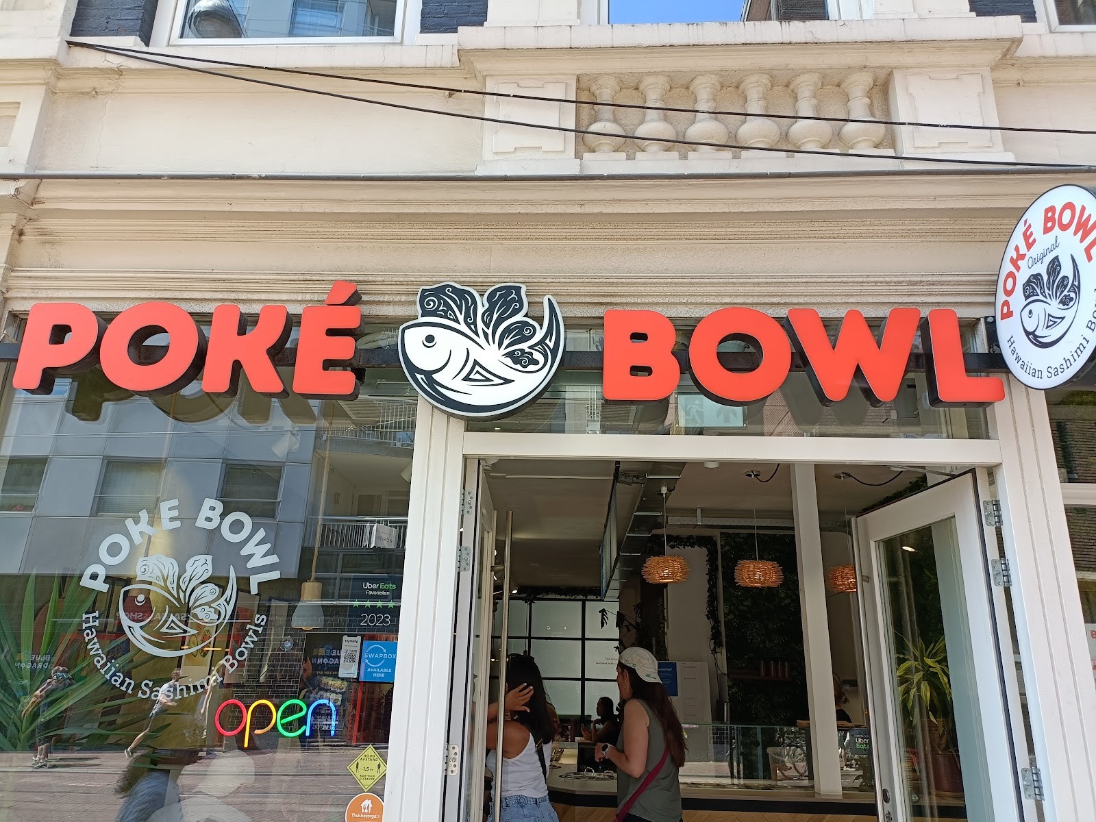Poké Bowl Olakino Amsterdam: the place