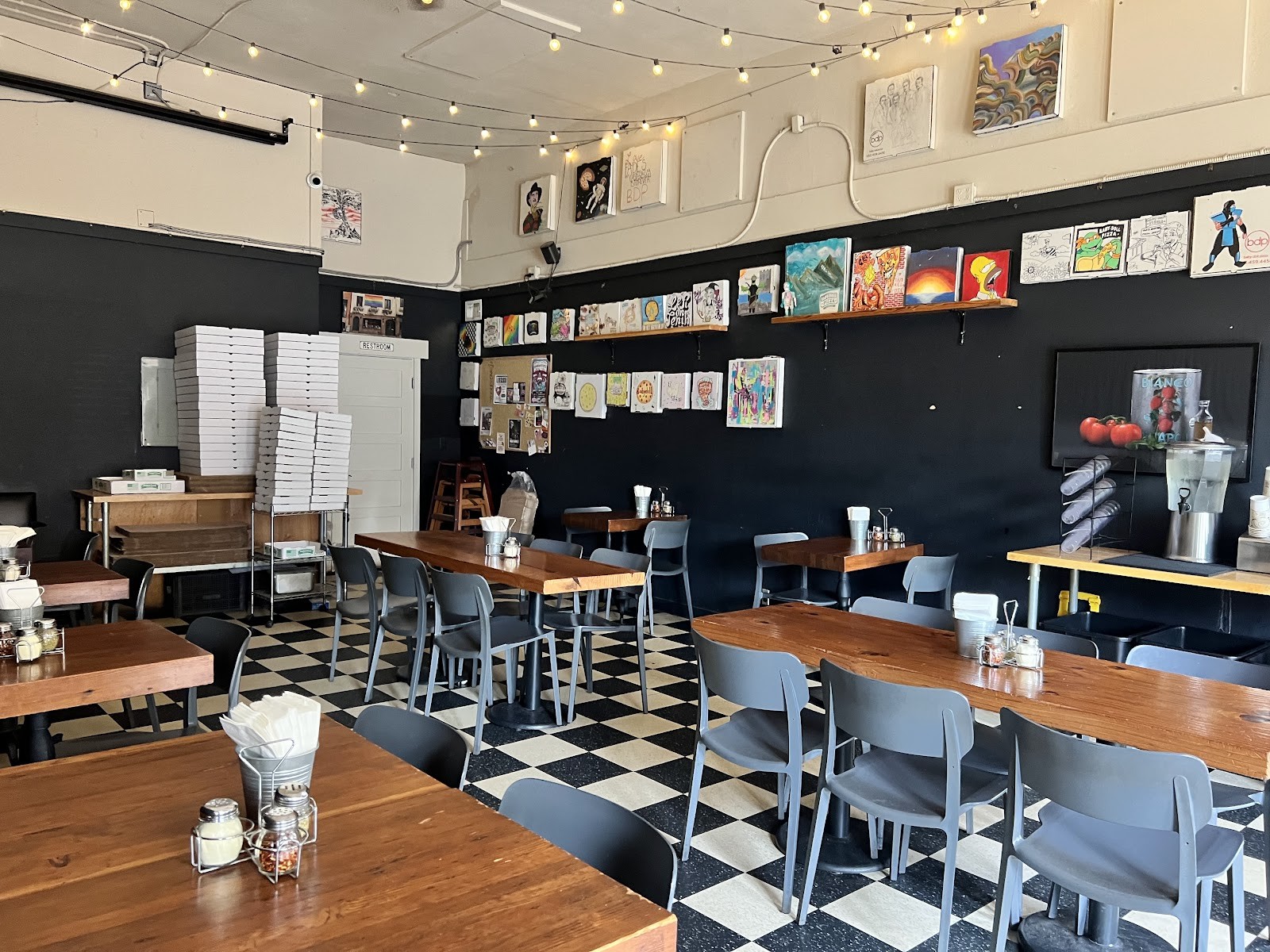 Baby Doll Pizza: the place