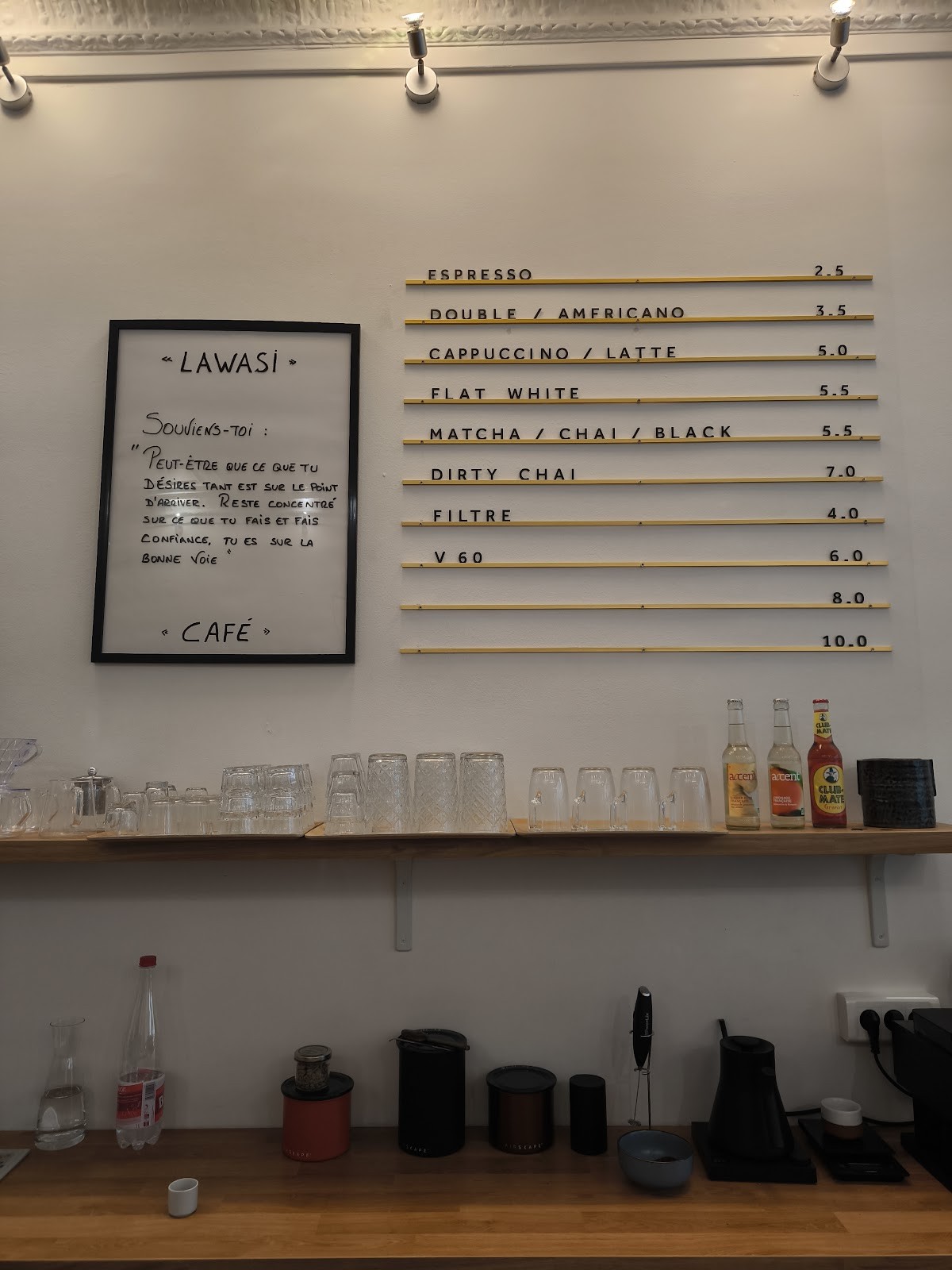LAWASI Coffee Shop: the place