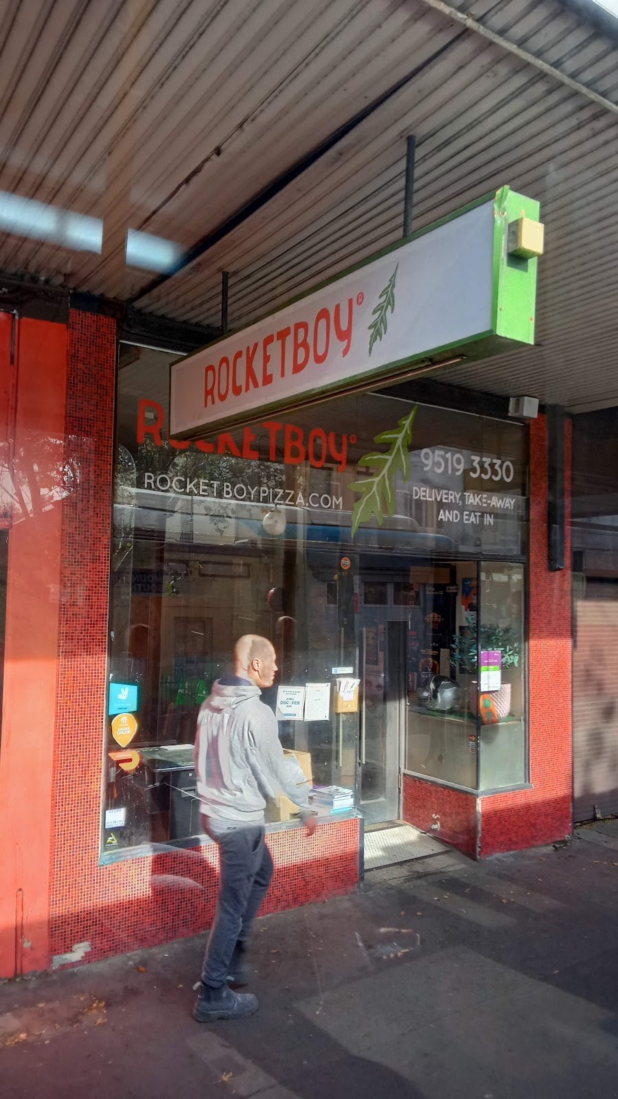 Rocketboy Pizza Newtown: the place