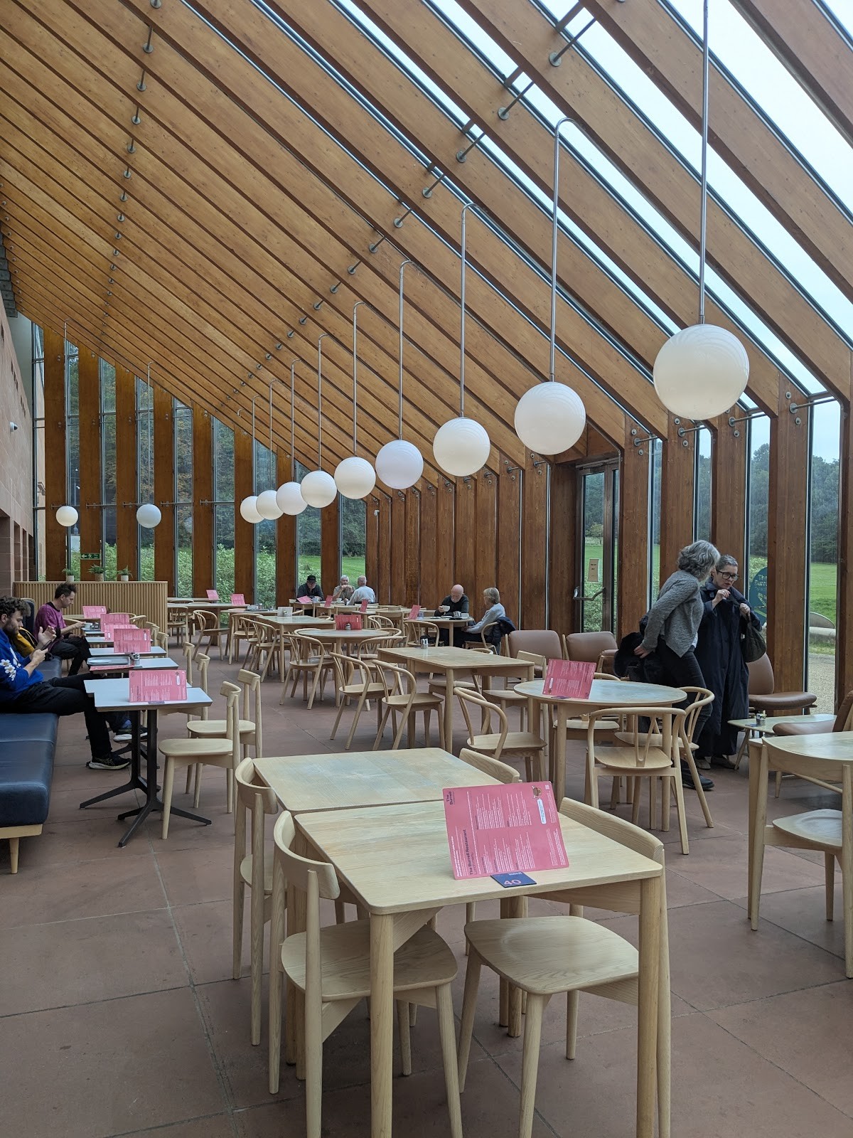 Benugo cafe - Burrell Collection: the place