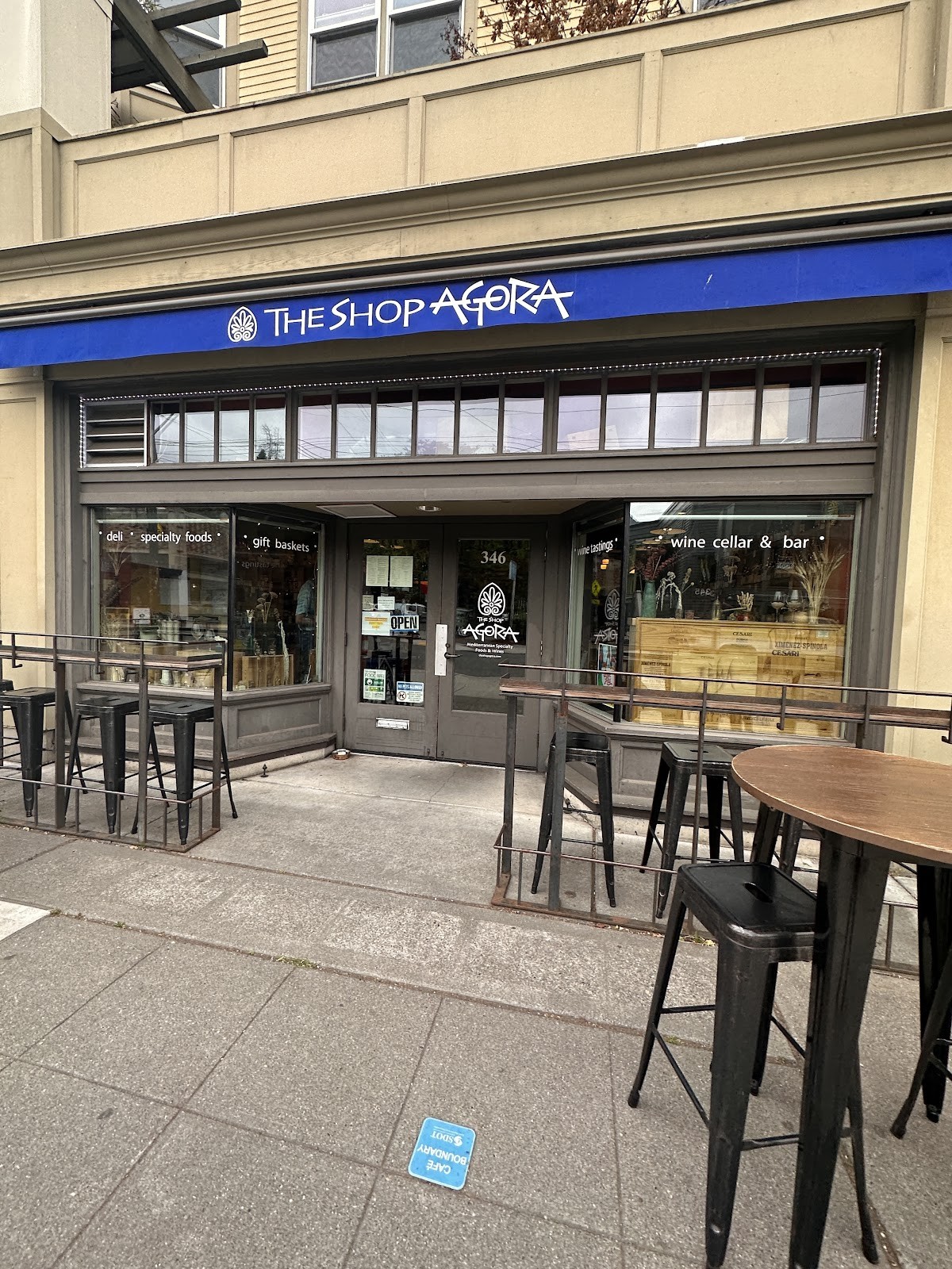 The Shop Agora: the place