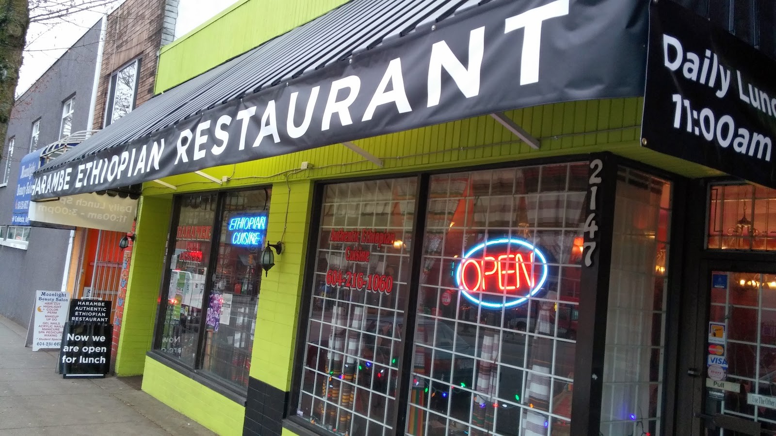 Harambe Ethiopian Restaurant: the place