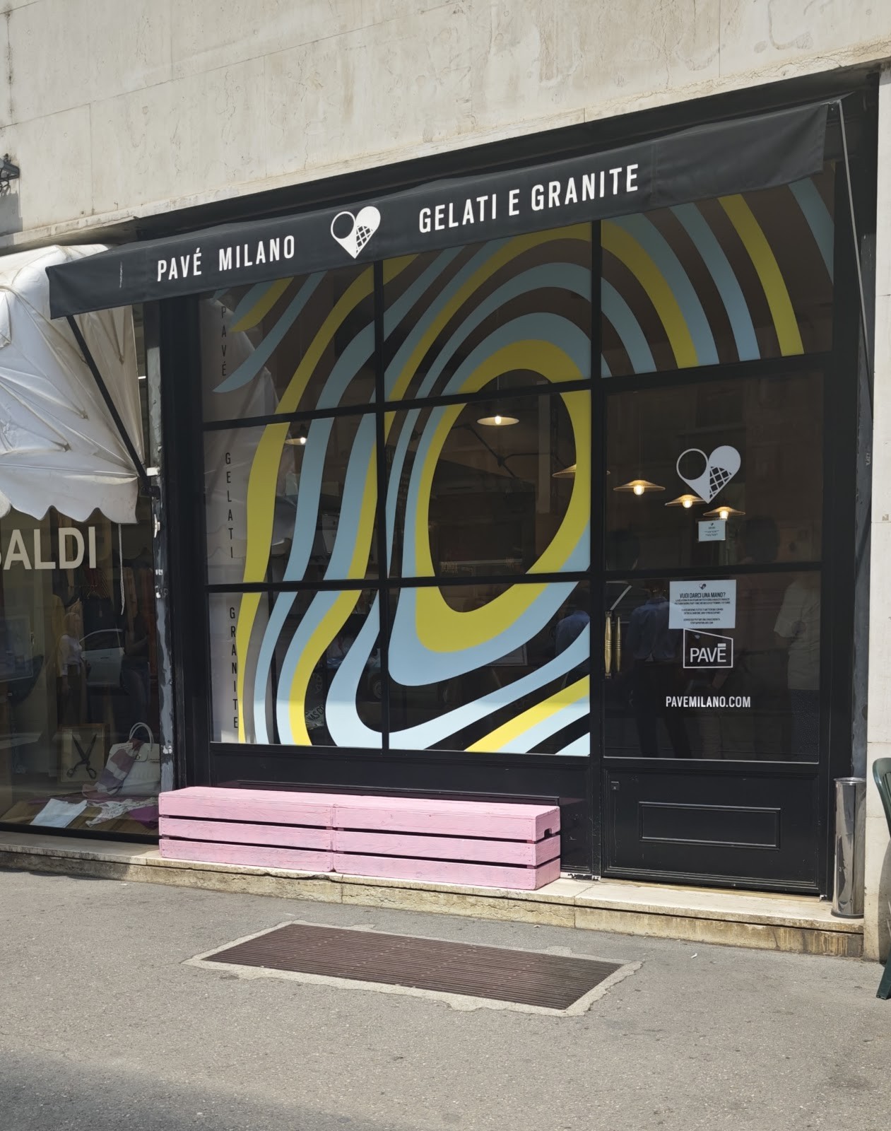 Pavé - Gelati&Granite: the place