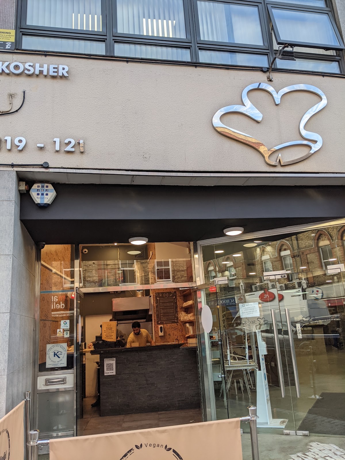 Mr Falafel at Mr Baker: the place
