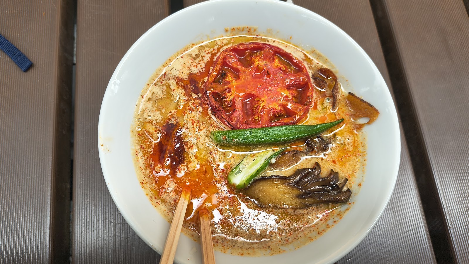 Vegan Ramen UZU Tokyo (inside teamLab Planets): food & drinks