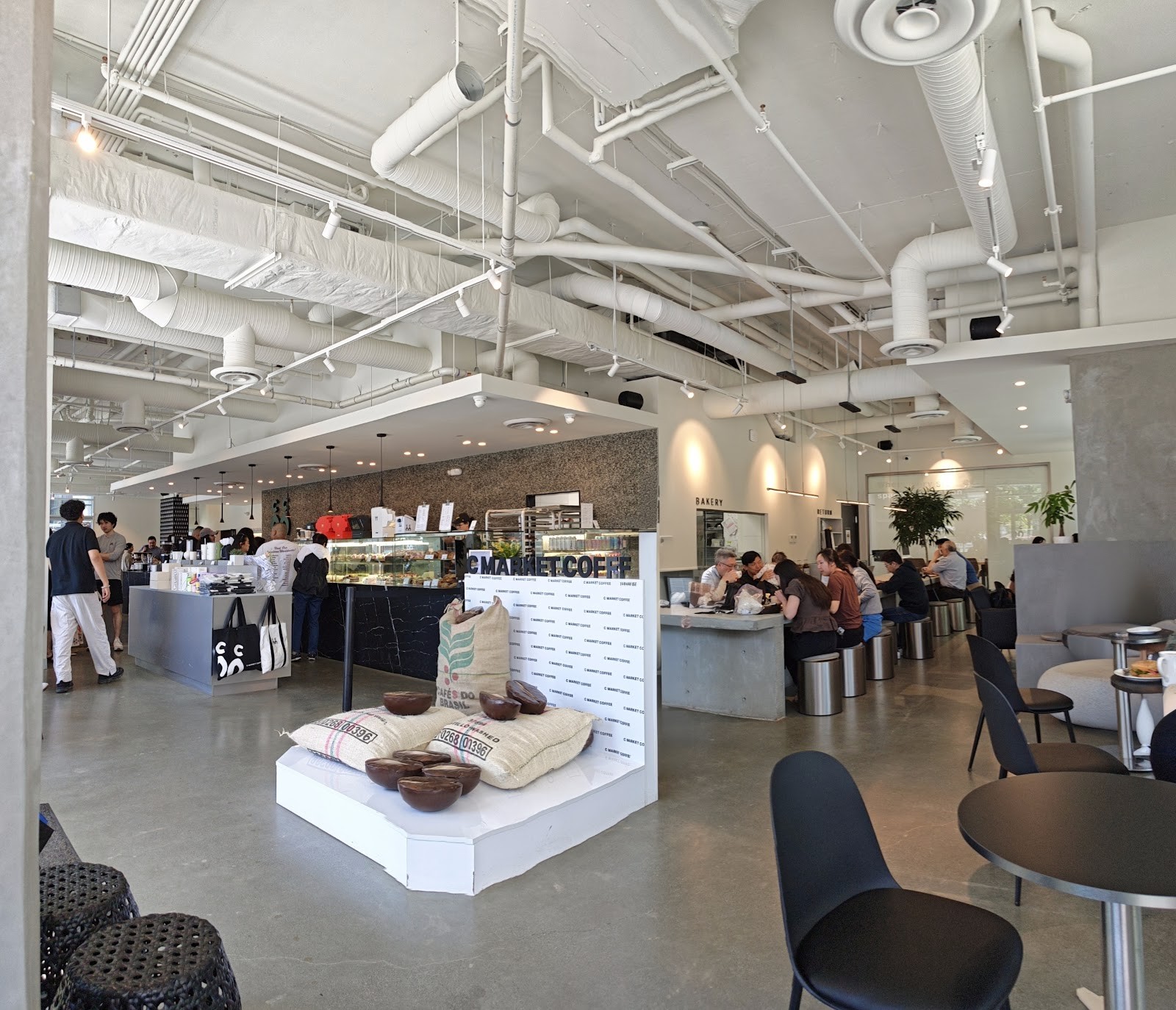 C Market Coffee (Main St.): the place
