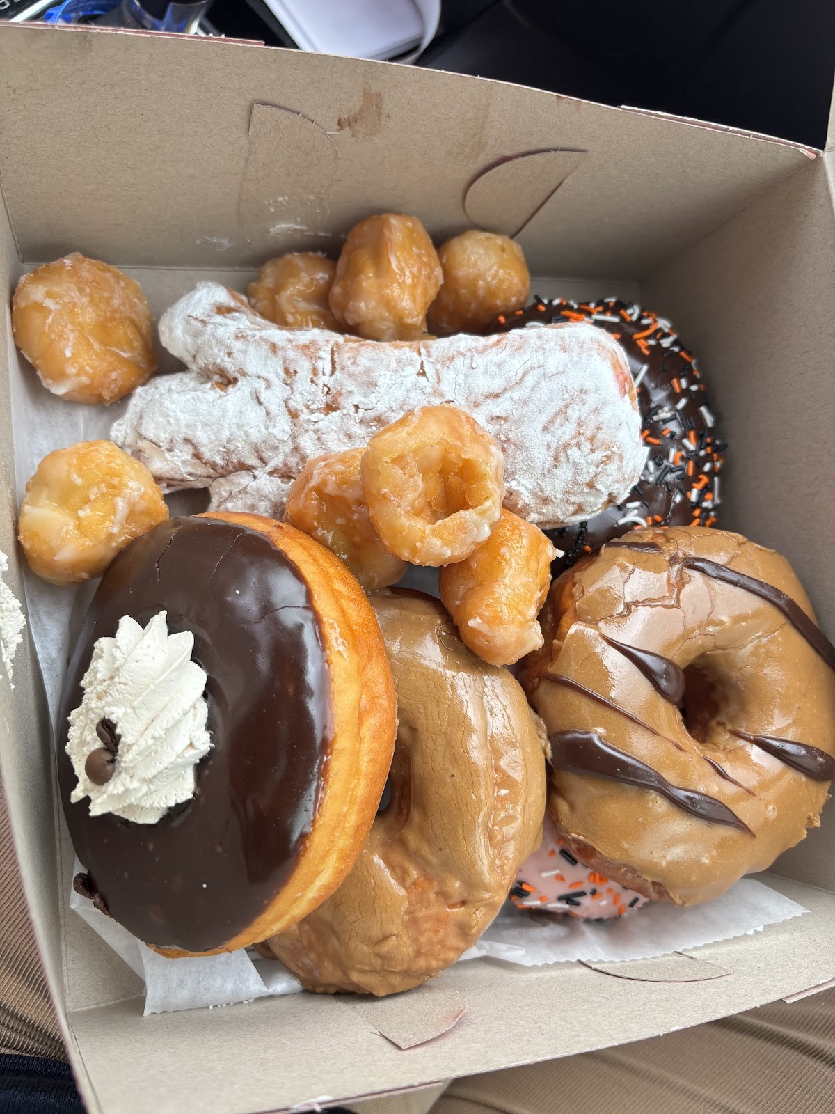Donut Run: food & drinks