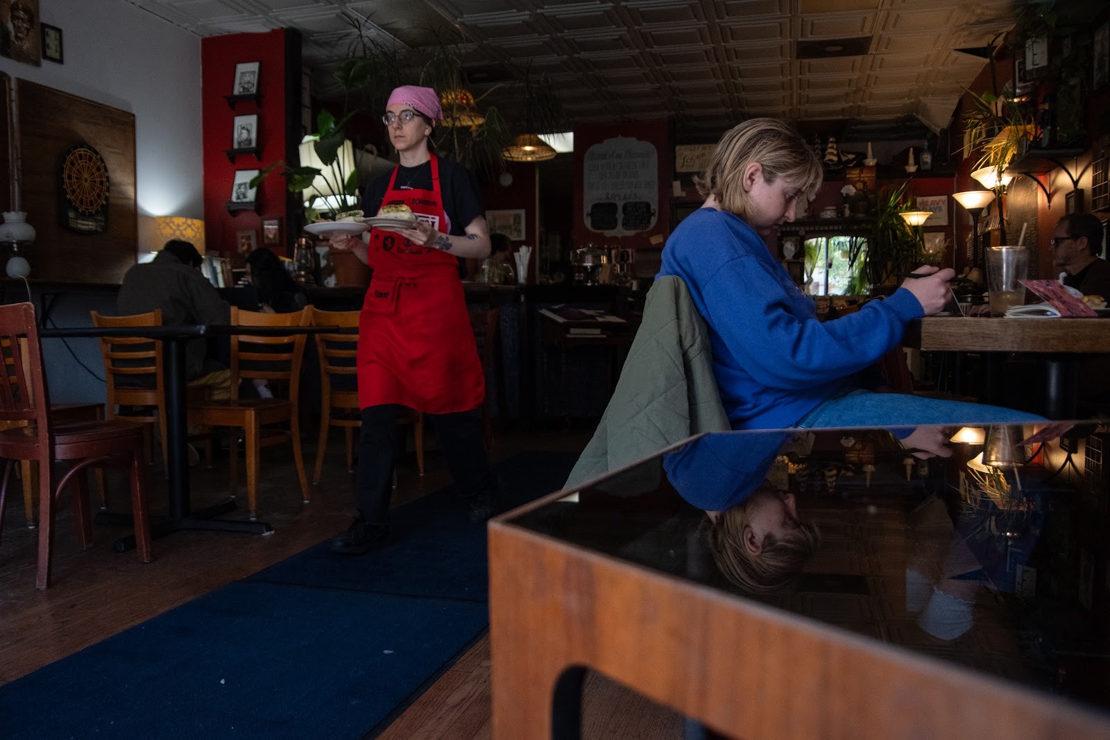 Cafe Mustache: the place